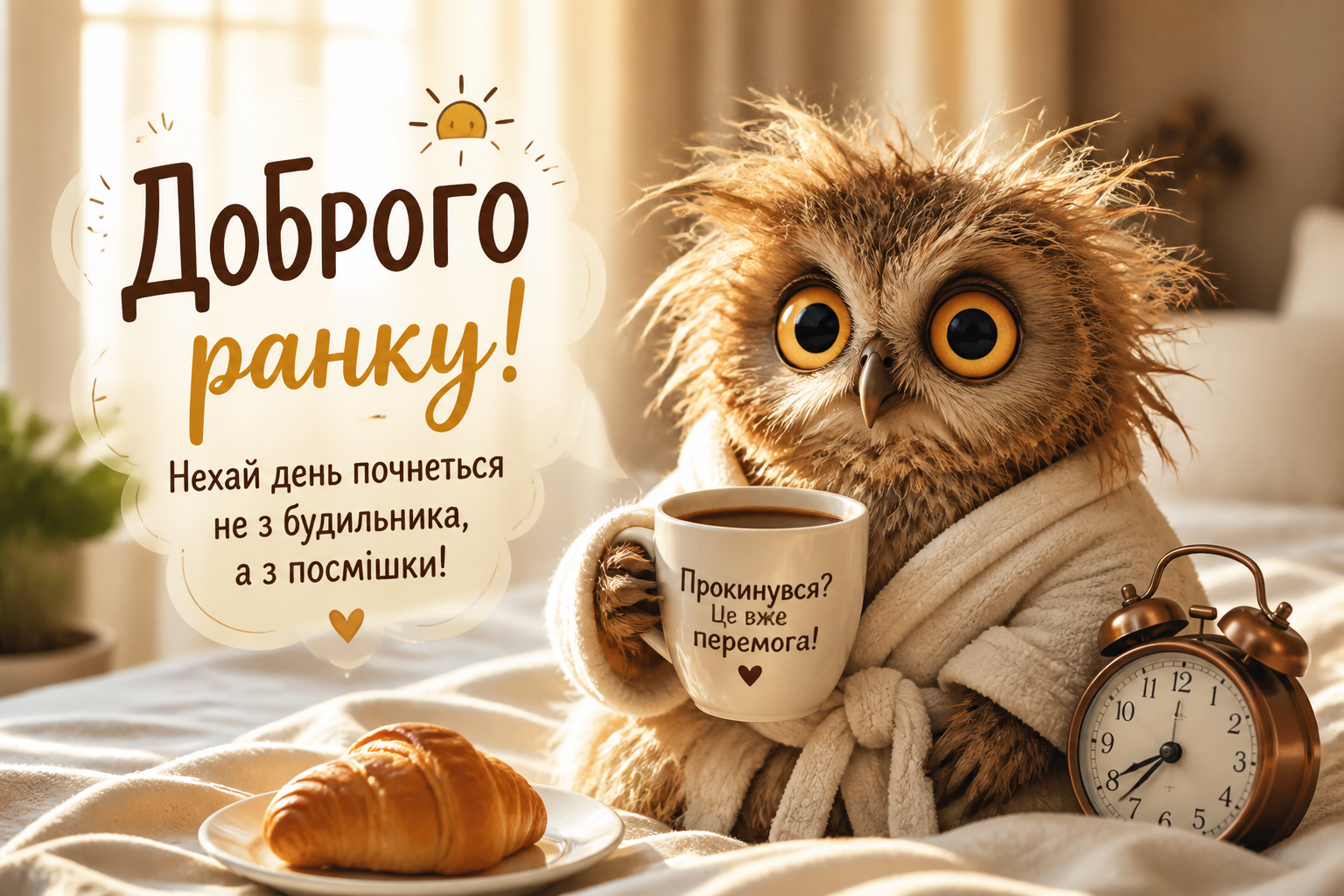 Доброго ранку смішні картинки — иллюстрация к статье «Доброго ранку смішні картинки»