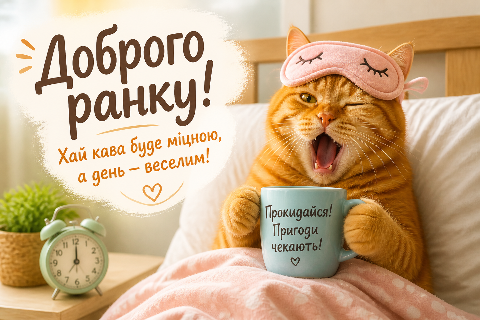 Доброго ранку смішні картинки — иллюстрация к статье «Доброго ранку смішні картинки»