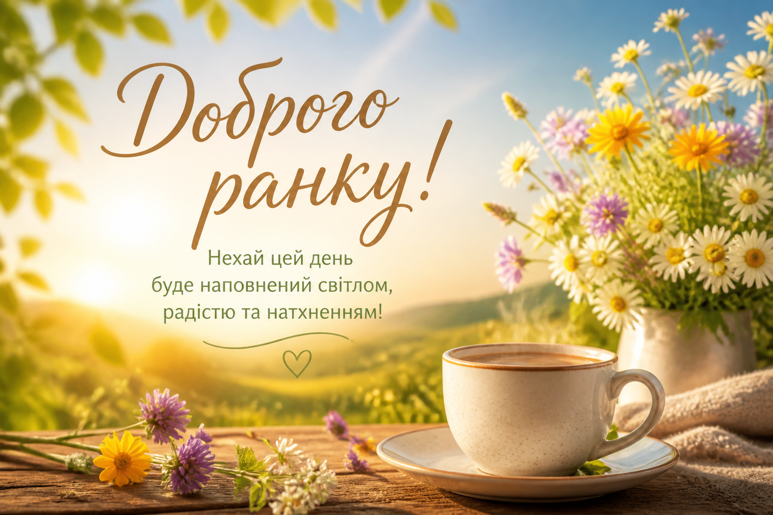 доброго ранку, чудового дня — иллюстрация к статье «доброго ранку, чудового дня»