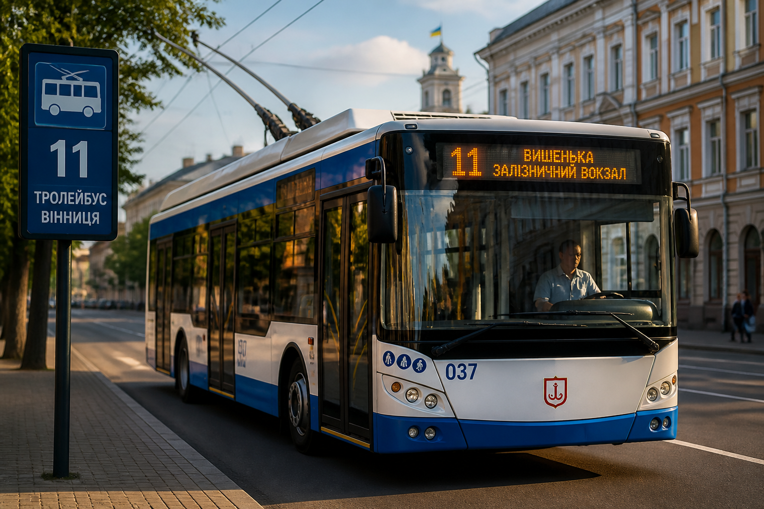 11 тролейбус вінниця — иллюстрация к статье «11 тролейбус вінниця»