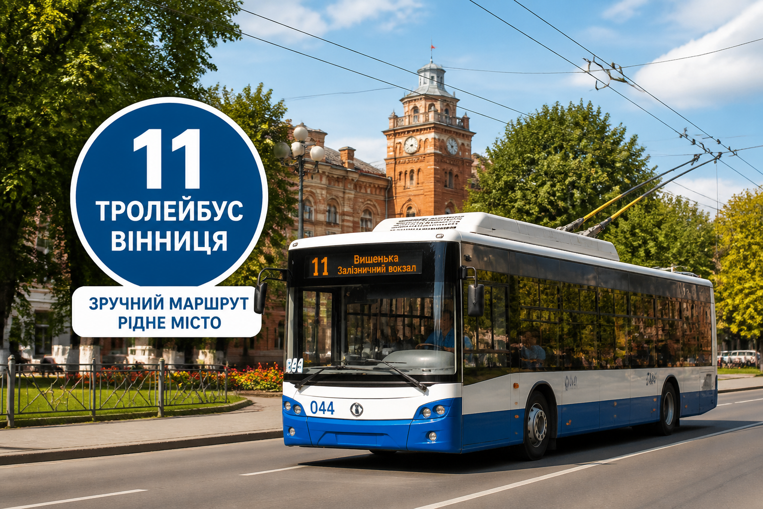 11 тролейбус вінниця — иллюстрация к статье «11 тролейбус вінниця»
