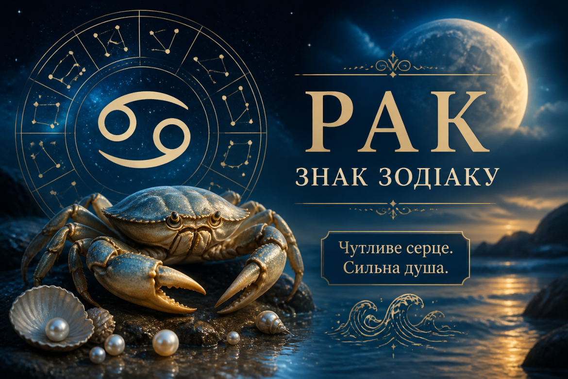 Рак — знак зодіаку: характер, любов, сильні сторони і те, про що мовчать астрологи — превью