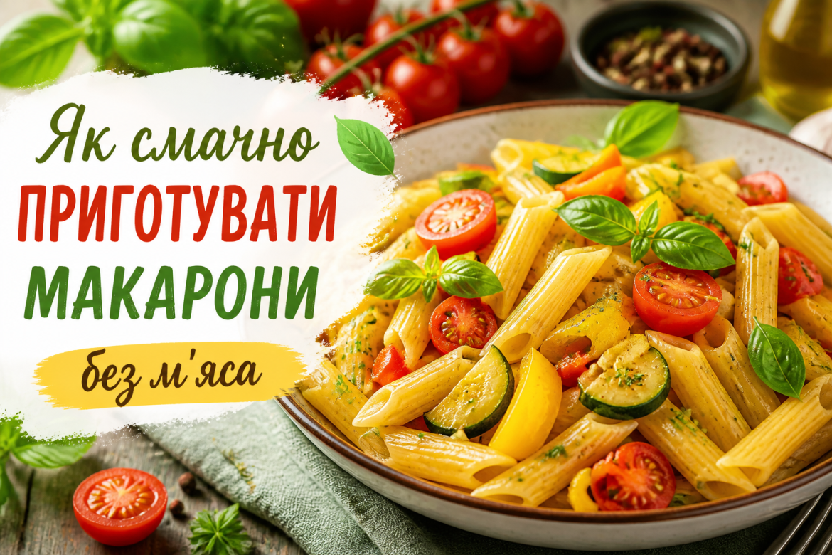 Як смачно приготувати макарони без м'яса: рецепти, соуси та хитрощі — превью