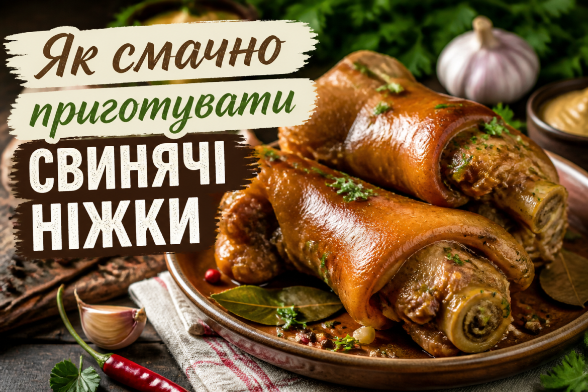 Як приготувати свинячі ніжки, щоб вони вийшли м'якими і смачними — превью